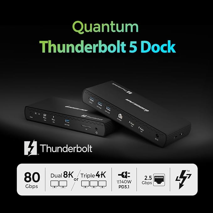 IOGEAR Quantum Thunderbolt 5 Dock Pro - Image 2
