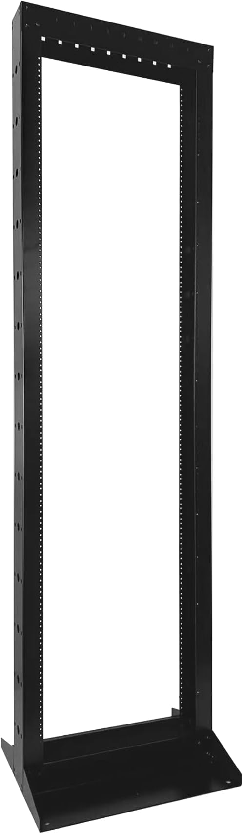 2 Post 29U Open Frame Server Rack 2-Post Server Rack Network Rack, No Tray by GlobalRack