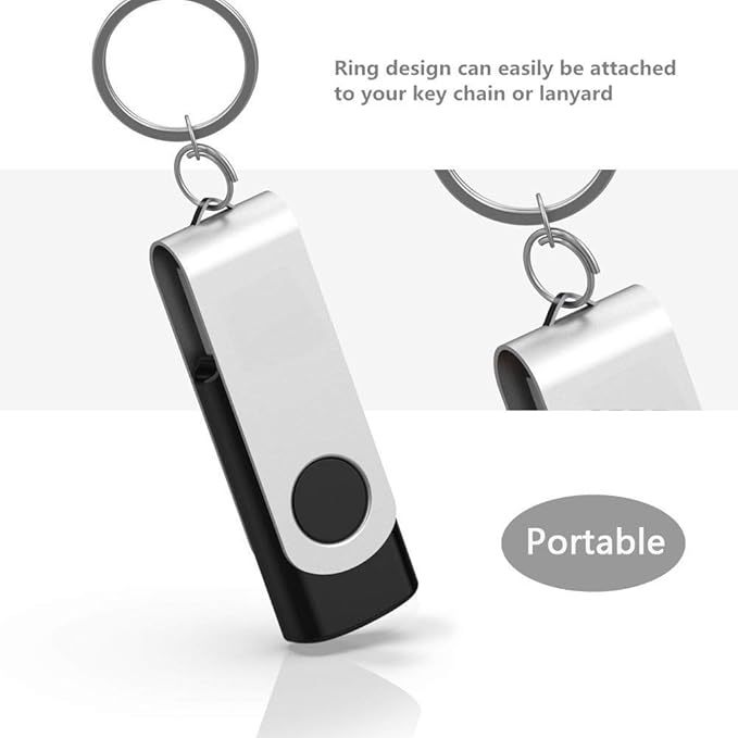 Aiibe 64GB Flash Drive 10 Pack 64GB USB Flash Drives Bulk USB Drive Thumb Drive - Image 5