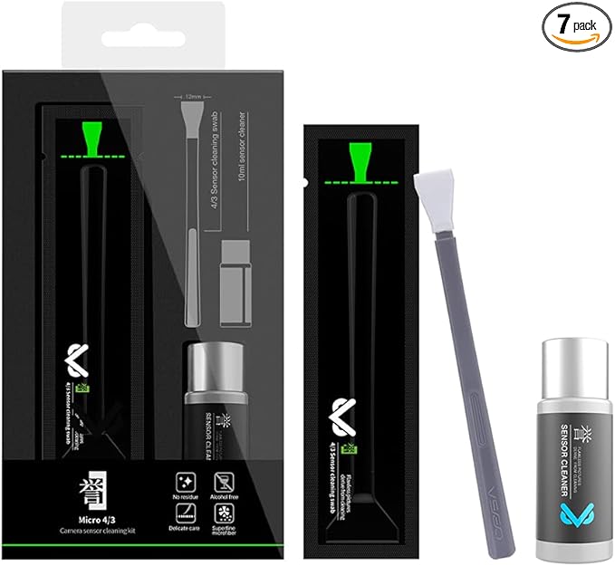 VSGO 4/3 Sensor Cleaning Kit for Mirrorless MILC and ILDC Cameras by VSGO
