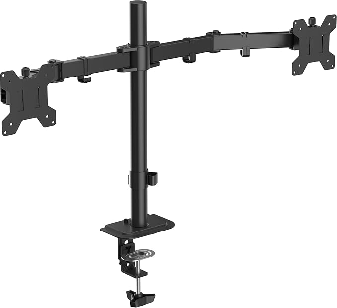 Suptek Dual Monitor Arm Desk Mount, Ultrawide Dual Monitor Arm by suptek