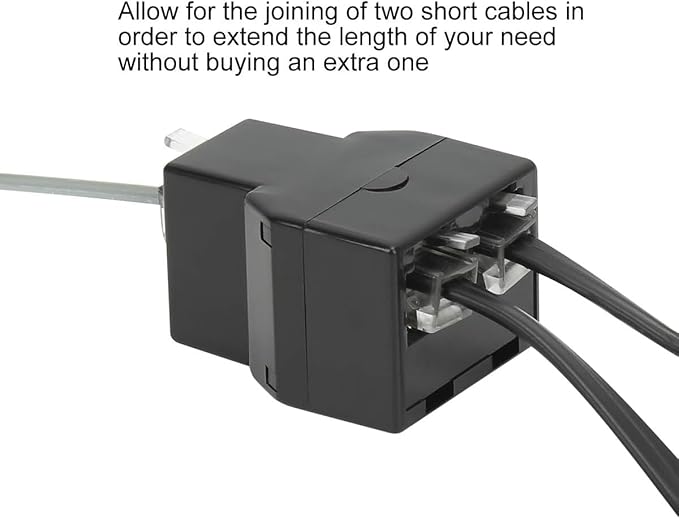 Uvital RJ12 6P6C 3 Female Telephone Line Splitters, Phone Jack Splitter - Image 2
