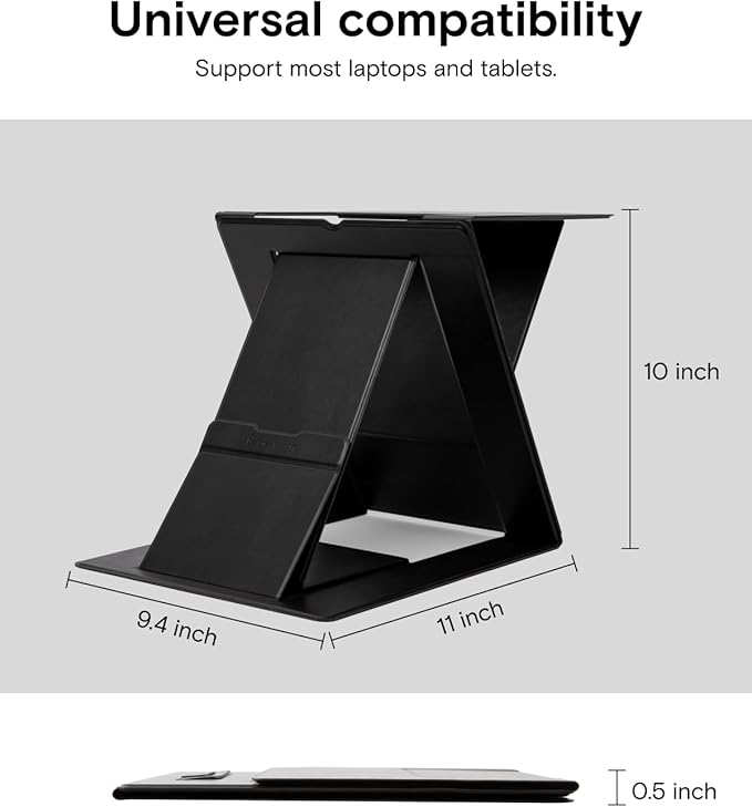 MOFT Folding Laptop Stand Lap Desk, Portable & Mini Computer Stand Laptop Desk - Image 8