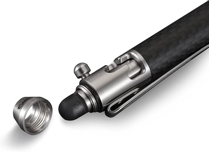 Cool Hand 4.9'' Carbon Fiber Bolt Action Pen Stylus - Image 5