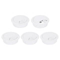 uxcell 5 Pcs 53mm Desk Grommet, Plastic Cable Hole Cover, Wire Cord Cable by uxcell