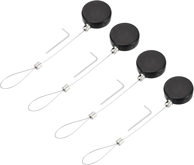 MECCANIXITY 1.8 ft Retractable Cable Lock by MECCANIXITY