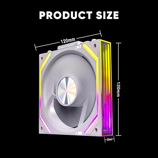Jungle Leopard Interstellar V2 RS 120mm Case Fan Infinity Mirror Module - Image 6