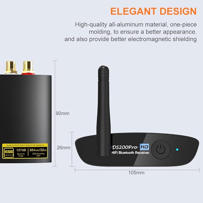 1Mii HiFi Bluetooth 5.3 Music Receiver - Image 5