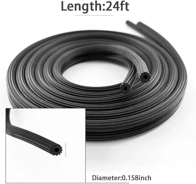 Screen Repair Kit Easy DIY Project 36" x 90" Fiberglass Screen Mesh - Image 8