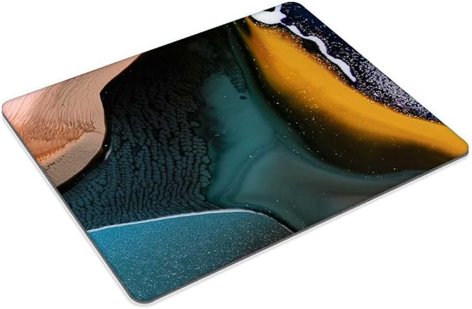 Abstract Marbling Mouse pad Customized Mousepad Non-Slip Rubber Base Mouse Pads - Image 2