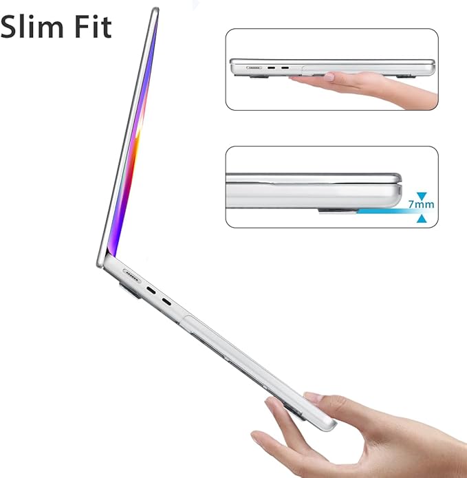 Compatible with 2025 2024-2022 MacBook Air 13 inch Case M4 A3240 M3 A3113 M2 - Image 4