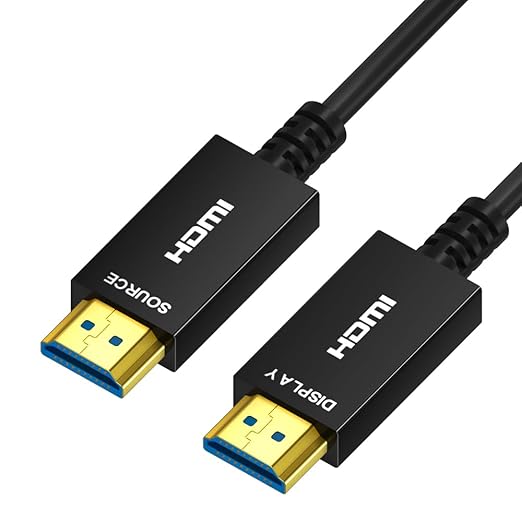 8K HDMI Fiber Optic Cable 30ft, 4K120 8K@60Hz HDMI 2.1 Cable, 48Gbps Ultra High by techfollower