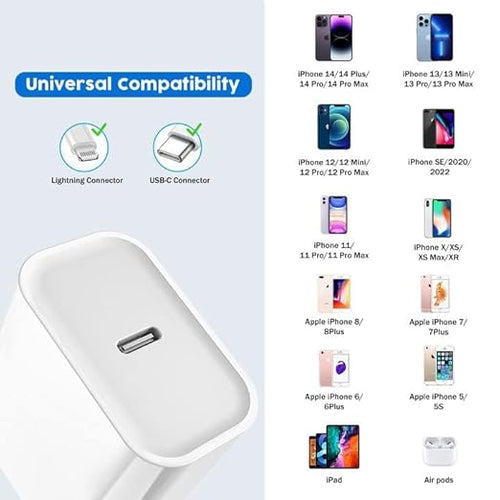 10FT iPhone Charger, iPhone 14 Fast Charging Block, Long 10Feet Fast Apple - Image 2