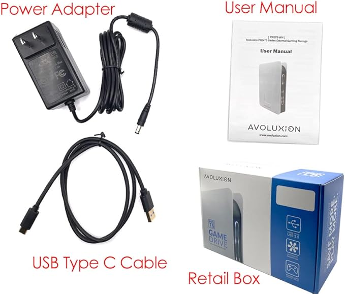 Avolusion PRO-T5 Series USB 3.0 External Hard Drive - Image 7