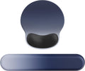 Ergonomic Mouse Pad Wrist Support Set, Memory Foam Keyboard Wrist Rest Set by Laborio
