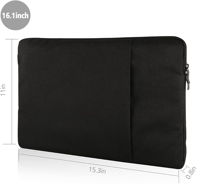 UPERFECT 16.1-inch Polyester Laptop Sleeve Protective Case Vertical Style - Image 7