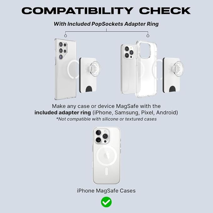 PopSockets Phone Wallet with Expanding Grip and Adapter Ring - Image 5