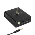 3.5 mm Audio Switcher, 2 Ports Audio Splitter Box Mini Headphone Manual by Adorila