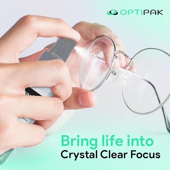 Sparkle Anti-Reflective Lens Cleaner Spray kit | 2oz Glasses Cleaner Spray + - Image 8