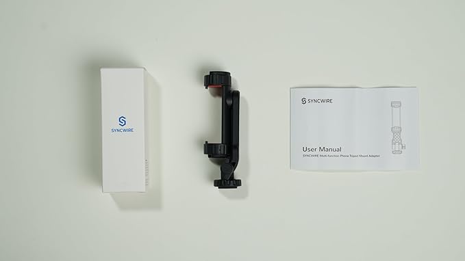 SYNCWIRE Tripod Phone Mount, Universal Smartphone Mount Adapter - Image 10