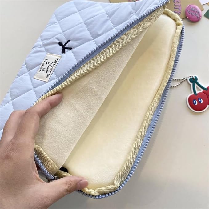 Cute Bow Graphic Carrying Laptop Bag Y2K Preppy Laptop Sleeve Case Bag Kawaii - Image 6