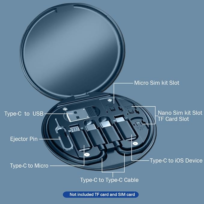USB C Adapter OTG Kit, Use as Phone Holder - Image 3