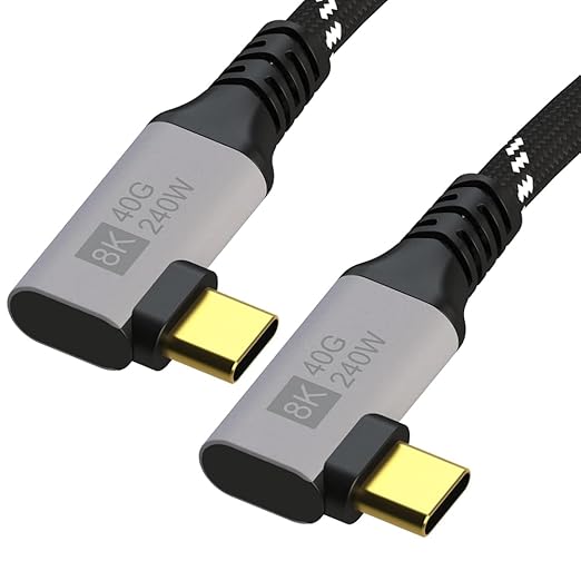 LINKUP USB 4.0 USB C to USB C Cable | Thunderbolt 4/3 Compatible | Type C by LINKUPTechnologies