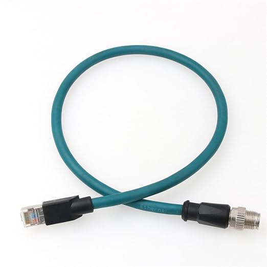 M12 Ethernet 8 Pin X Coded RJ45 CAT7e GigE Cable - Image 3