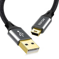 AGVEE 3.3ft Mini USB Cable, Braided Durable USB-A to Mini-B Charger Charging by AGVEE