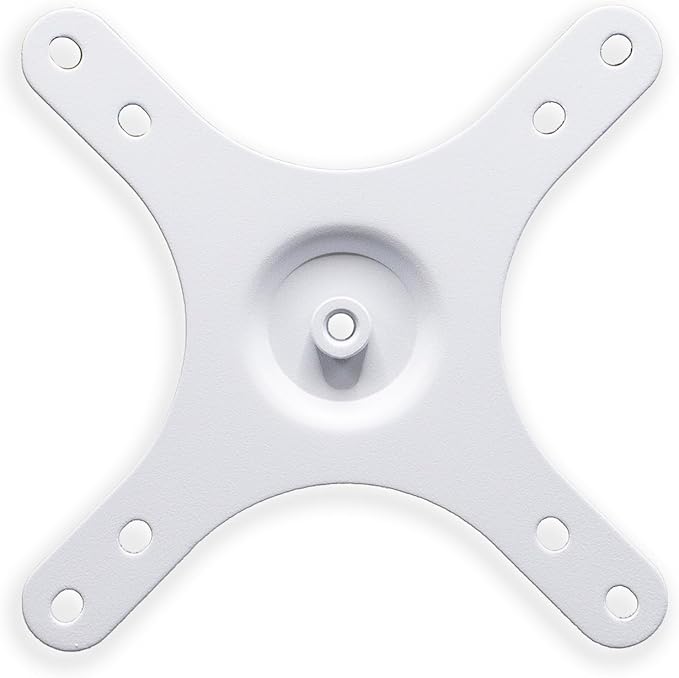 Kado Portable Monitor Mounting Adapter Bracket Plate White, 1/4" Screw Hole to by Unknown