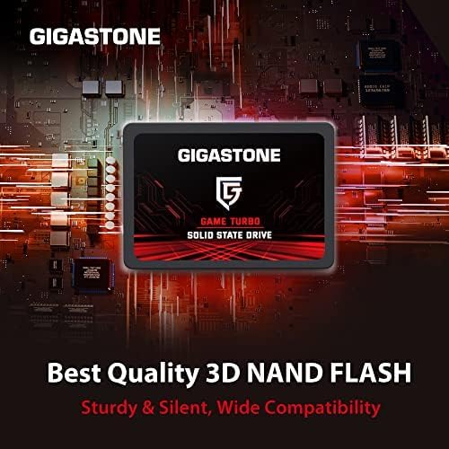 Gigastone SATA SSD 256GB 2.5 inch SSD 520MB/s Upgrade Laptop PC Memory and - Image 3