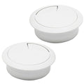 Desk Grommet 2", Desk Cord Hole Cover, Cable Grommet ABS Plastic, Desk Hole by BOPOREAE
