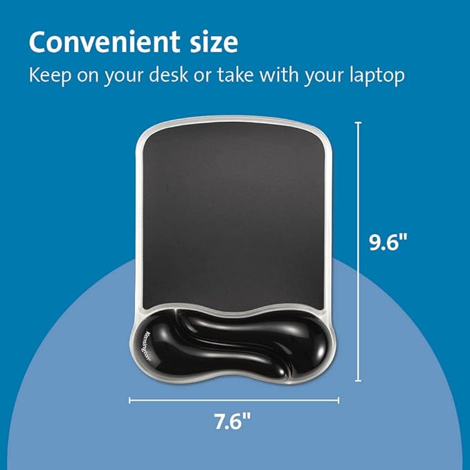 Kensington Duo Gel Wave Mouse Pad & Wrist Rest - Image 2