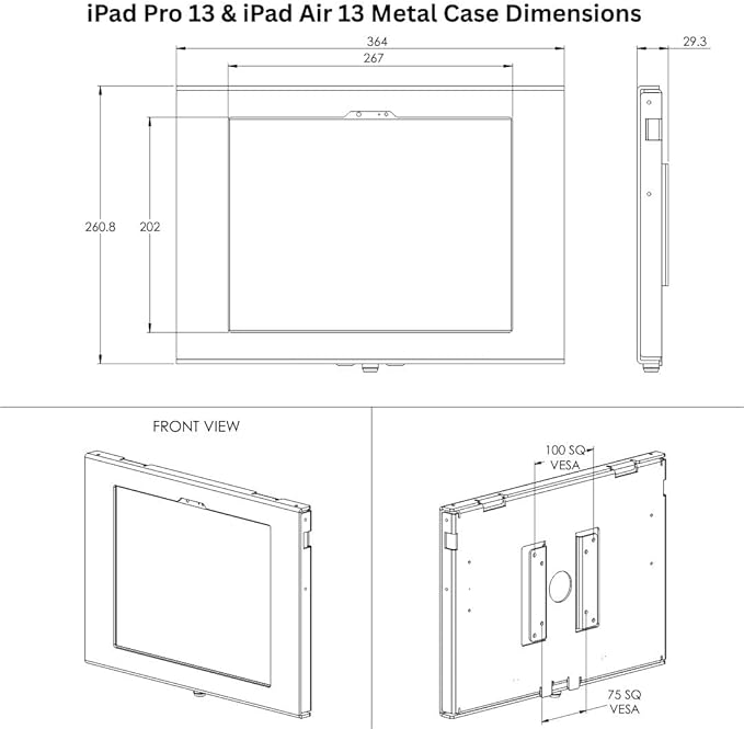 TABcare Locking Anti-Theft Metal Case - Image 3