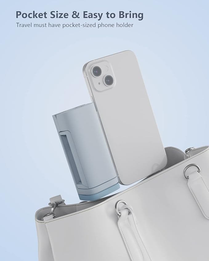 MiiKARE Travel Essentials Airplane Phone Holder, Universal Handsfree Phone Mount - Image 7
