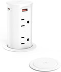 Pop up Outlet for Countertop, 65W USB C Fast Charging Port, 2.5-inch Hole by Jgstkcity