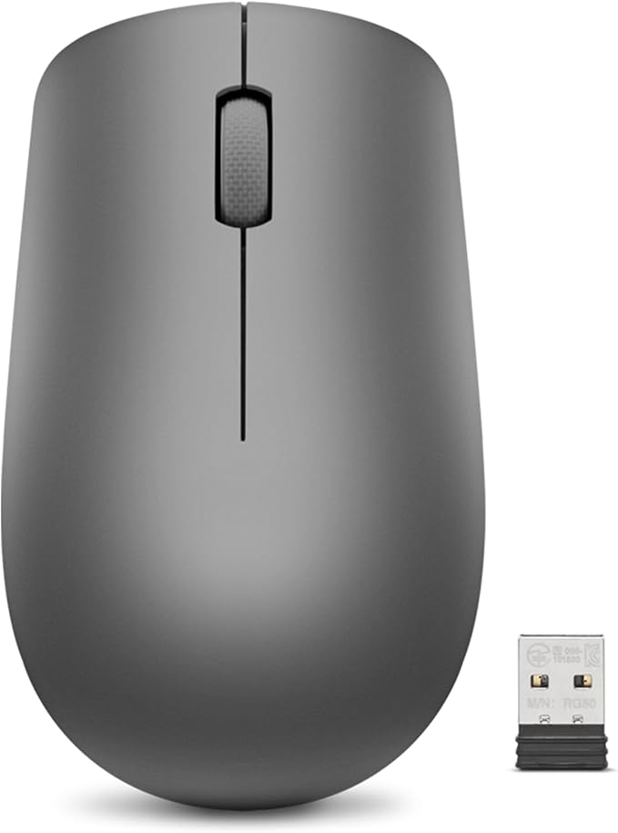 Lenovo 530 Full Size Wireless Computer Mouse by LENOVO