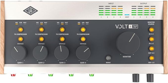 Universal Audio Volt 476p USB Recording Studio Audio Interface - Image 2