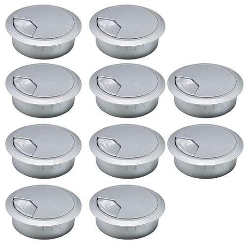 10 Pcs Desk Grommet 2" / 50 mm, Desk Cord Hole Cover, Cable Grommet ABS Plastic by EASYEAH