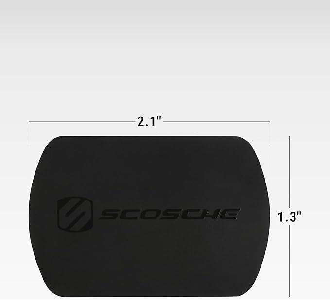 Scosche MagicMount Replacement Metal Plate Kit, Large Metal Plates - Image 8