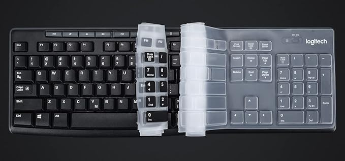 Keyboard Cover for Logitech MK370 MK295 MK270 K270 Keyboard, Logitech MK370 - Image 6