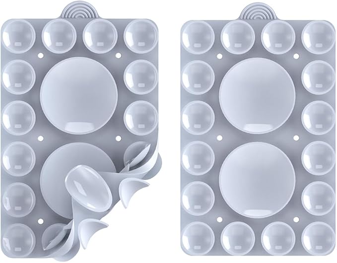 ZYCCER Double Sided Silicone Suction Phone Holder Mount, Compatible - Image 3