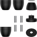 Audiocrast 4X HiFi Speaker Spikes Stand Feet Pads 30x33mm Isolation Feet by Viborg