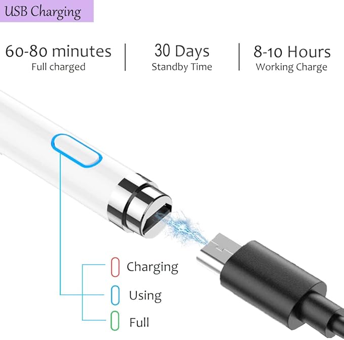 Stylus Pen for iPad, DOGAIN Stylus Pen for Touchscreen - Image 4