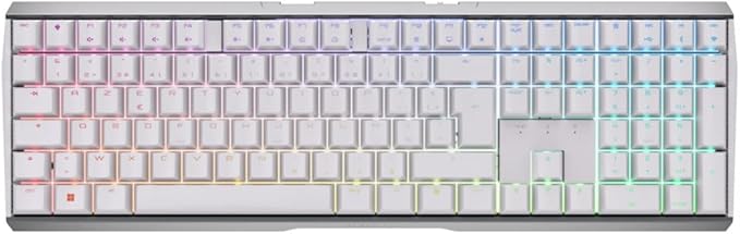 Cherry MX 3.0S Wireless Mechanical Gaming Keyboard. Aluminum Housing Built by CHERRY