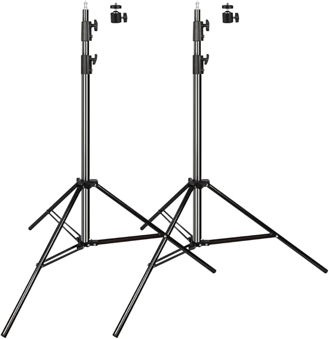 Heavy Duty Aluminum Alloy Photography Video Tripod Light Stands, Tripod Stands by ITOTIN