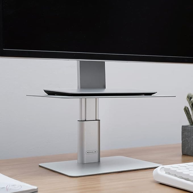 Nillkin Monitor Stand for Desk, Adjustable Height Computer Monitor Stand - Image 6