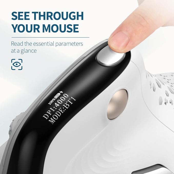 DeLUX Seeker Wireless Ergonomic Vertical Mouse - Image 2