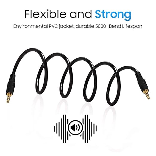 Cmple - 3.5mm Aux Male to Male Stereo Audio Cable Auxiliary Headphones Cord MP3 - Image 5