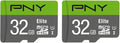 PNY 32GB Elite Class 10 U1 microSDHC Flash Memory Card by PNY